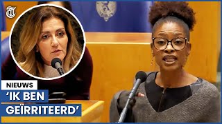 Sylvana Simons woest bij debat Kick Out Zwarte Pietprotest [upl. by Nickles532]