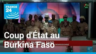 Coup dÉtat au Burkina Faso  Des militaires ont pris le pouvoir • FRANCE 24 [upl. by Krakow217]