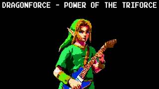 Dragonforce  Power of the Triforce Zelda 8 Bit Raxlen Slice Chiptune Remix [upl. by Sholes]