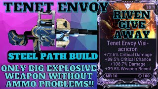 This Warframe Tenet Envoy Build with Riven Is Freaking INSANE [upl. by Norrahc]