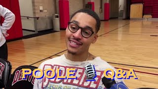 📺 Entire JORDAN POOLE interview quarantine Klay Iguodala starts with endofworkout FTs [upl. by Uzzial]