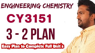 CY3151Engineering ChemistryImportantQuestionsWithBest Study PlanVincent Maths [upl. by Eirollam290]