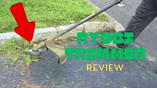 Ryobi 2Stroke Trimmer Review Power amp Performance [upl. by Armanda]