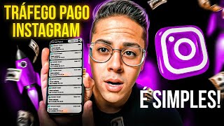 Como fazer TRÁFEGO PAGO no Instagram pelo Celular ATUALIZADO [upl. by Akcimahs]