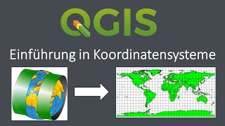 GIS Koordinatensysteme  Einführung [upl. by Bevan892]