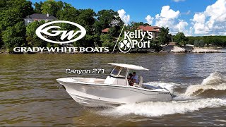 Grady Whites Canyon 271  Best CENTER CONSOLE for Lake of The Ozarks [upl. by Carhart845]