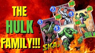 THIS HULK FAMILY DECK IS BROKEN  MARVEL SNAP [upl. by Nevi]