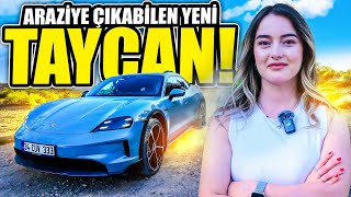 Araziye Çıkabilen Spor Otomobil   Yeni Porsche Taycan 4 Cross Turismo [upl. by Ellek]