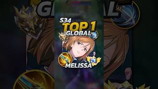 The Top 1 Melissa Builds No Boots Mobile Legends mobilelegends mlbb gaming [upl. by Noffets]