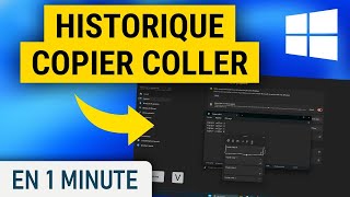 Comment afficher lhistorique de Copier Coller sur Windows [upl. by Maryjo]