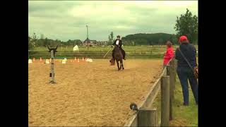 Working Equitation Garrocha Riding at the Ring [upl. by Arriaet802]