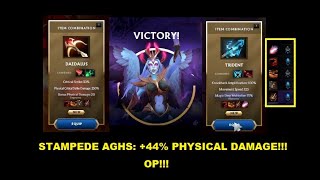 SHEN Gameplay w DAEDALUS amp TRIDENT Stampede AGHS  OP  Nest of Thorns Echelon 7  119M SCORE [upl. by Schecter72]