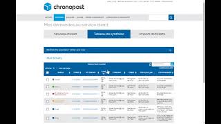 Chronopost  Service client en ligne [upl. by Lionel766]