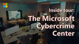 Inside Microsoft’s Cybercrime Center  Microsoft campus tour​ [upl. by Diskin78]