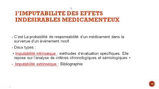 cour15 la pharmacovigilance [upl. by Carnay902]