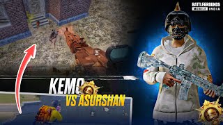 KEMO VS ASURSHAN 💀❤️  4 Finger  Gyroscope  BGMI Clutch Highlights iphone15 [upl. by Oina]