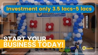 Start your Business today  Investment 35 lacs5 lacs  Business Opportunity  Zixdo Technologies [upl. by Elletsirhc]