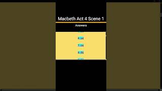 Macbeth Act 4 Scene 1 Workbook Answers ISC Class 12  Macbeth Act 4 Scene 1 Question Answers shorts [upl. by Lockwood]