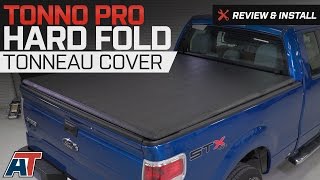 20092014 F150 Tonno Pro Hard Fold Tonneau Cover Review amp Install [upl. by Arbma]