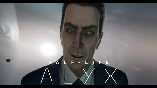 HALF LIFE ALYX Ending  Half Life 3 Tease GMan Confrontation Gordon Freemans Return Eli Scene [upl. by Westney54]