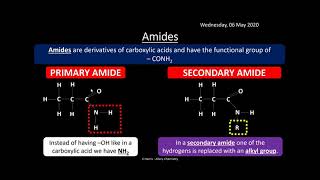 OCR A 621 and 622 Amines Amino Acids Amides and Chirality REVISION [upl. by Ybrik]