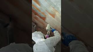 Gemini Spray Foam Angled View  Brielle NJ sprayfoam sprayfoaminsulation sprayspace [upl. by Gerfen]