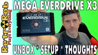 🎮 MEGA EVERDRIVE X3 Unboxing Setup and Thoughts 🎮 [upl. by Eissak153]