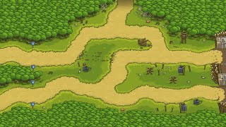 Kingdom Rush  Bandits Lair  Archers Only No Hero [upl. by Emaj]