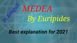 MEDEA by EuripidesBest Summary amp explanation in Bengali 2021 [upl. by Aneleve]