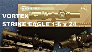 VORTEX STRIKE EAGLE 16x24 Discontinued ARBDC Reticle Second Focal Plane SE16241 [upl. by Martinsen518]