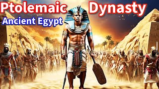 The History of the Ptolemaic Dynasty Exploring Ancient Egypts Rulers [upl. by Sandye]