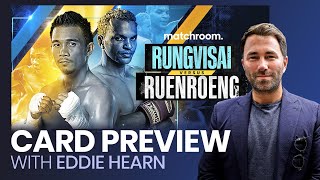 Eddie Hearn confirms Matchroom to live stream Rungvisai vs Ruenroeng on YouTube [upl. by Charmaine]