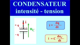 Le CONDENSATEUR  INTENSITE  TENSION  CHARGE  Physique [upl. by Arnaldo]