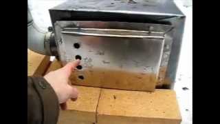 Rocket Stove Ideas 13  Sideways Stovewmv [upl. by Mientao]