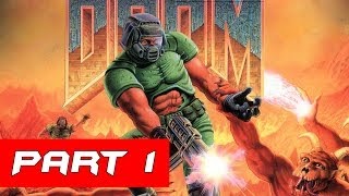 Lets Play DOOM Knee Deep In The Dead Deutsch Part 1 [upl. by Enelyahs]