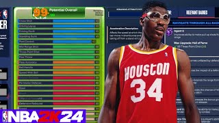 Versatile Post Scorer Hof Backdown Punisher  Hof Post Fade Phenom Nba2k24 [upl. by Urias]