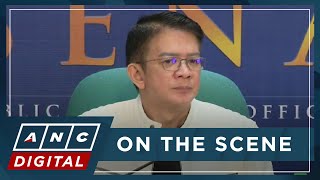 Escudero says wife Heart feels pressured over new role as head of Senate spouses  ANC [upl. by Aenneea]