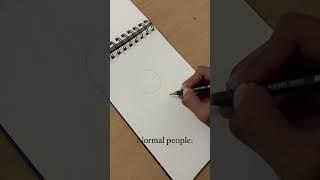 Normal people vs artistartistyoutubeshortssketchportraitlearningdiljitdosanjhpencildrawing [upl. by Anilatak]