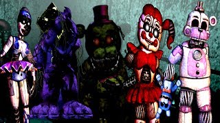 World of OLD Animatronics  ALL JUMPSCARES [upl. by Kwan]