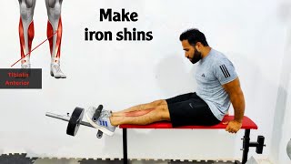 تمارين لجعل ساق حديديه فالجيم المنزلي how to make iron shins at home gym [upl. by Irab]