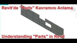 Revit Parts Kavramını Anlama  Understanding Parts in Revit [upl. by Atselec]