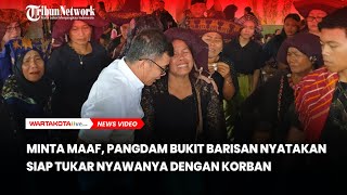 Pangdam Bukit Barisan Minta Maaf ke Keluarga Korban Tewas Penyerangan 33 Anggota TNI [upl. by Attenej]