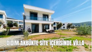 Didim Akbükte Denize Yakın Site İçerisinde Full Eşyalı Villa [upl. by Brina]