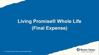 Mutual of Omaha Living Promise and IUL Express Oct 2023 [upl. by Ley166]