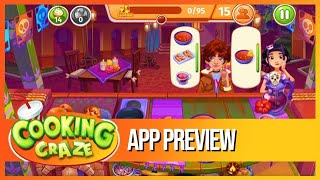 Cooking Craze  App Preview [upl. by Norry]