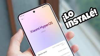 Xiaomi HyperOS 20 en Manos Es lo que ESPERÁBAMOS [upl. by Ahsekyt]