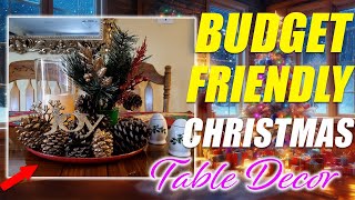 Transform Your Christmas with this Stunning BudgetFriendly Tabletop Decor Idea [upl. by Issy]