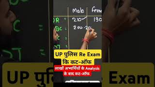 UP Police Re Exam Cutoff UP POLICE Safe Scoreuppolice reexam uppolicereexamcutoff uppolicecutoff [upl. by Anaibaf602]