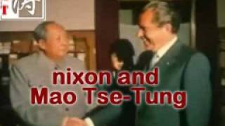 NIXON BOWS TO CHAIRMAN MAO TSETUNG COMMUNIST LEADER [upl. by Rabkin]