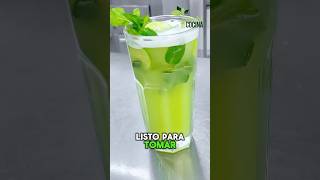 La mejor Limonada de Hierbabuena deliciosa y refrescante👌☂️ verano recetas refrescos [upl. by Aoket]